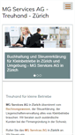 Mobile Screenshot of mg-ag.ch